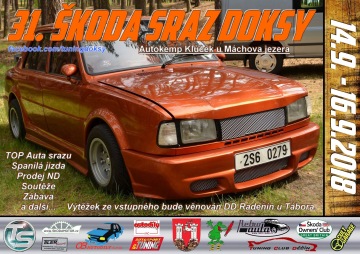 Škoda sraz Doksy
